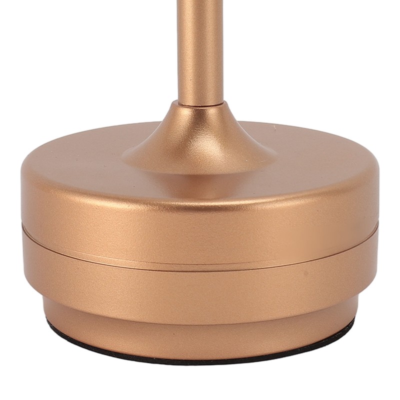 LED Cordless Table Lamp Aluminum Iron 3 Light Source Touch