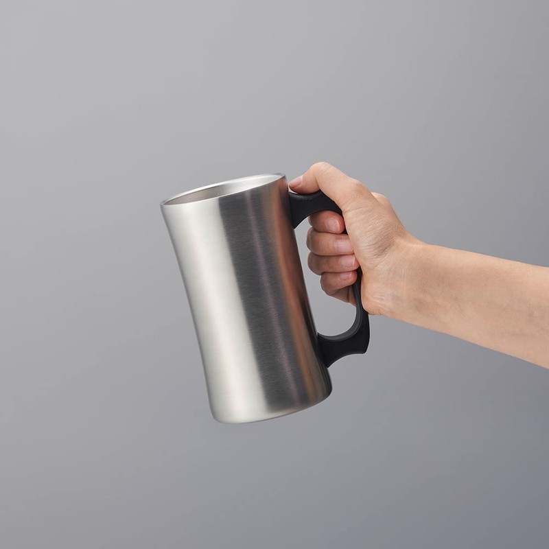 Doshisha Drinking Stein, Vacuum Insulated, 20.1 fl oz (600 ml),