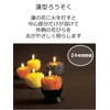 Maruesu Lotus Candle Series Single Item, White, Large