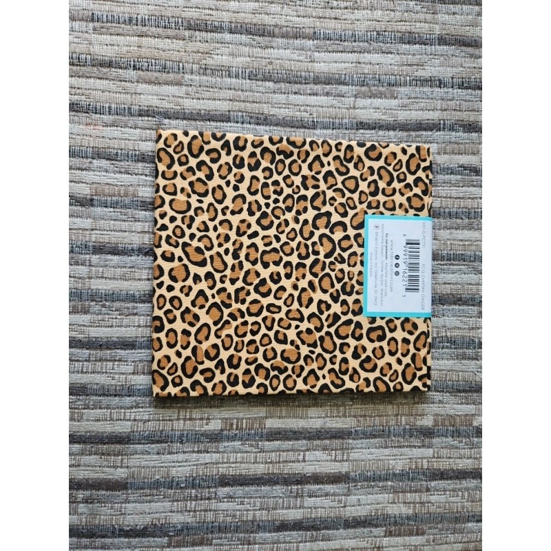 Create It Fabric Fat Quarter, Brown, Tan and Black Cheetah