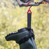 SAMSFX Fishing Wader Boot Hanger Hanging Strap Belt with Swivel