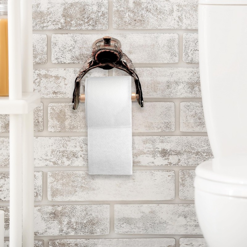 Western Style Saddle Design Toilet Paper Holder – Decorative Rustic