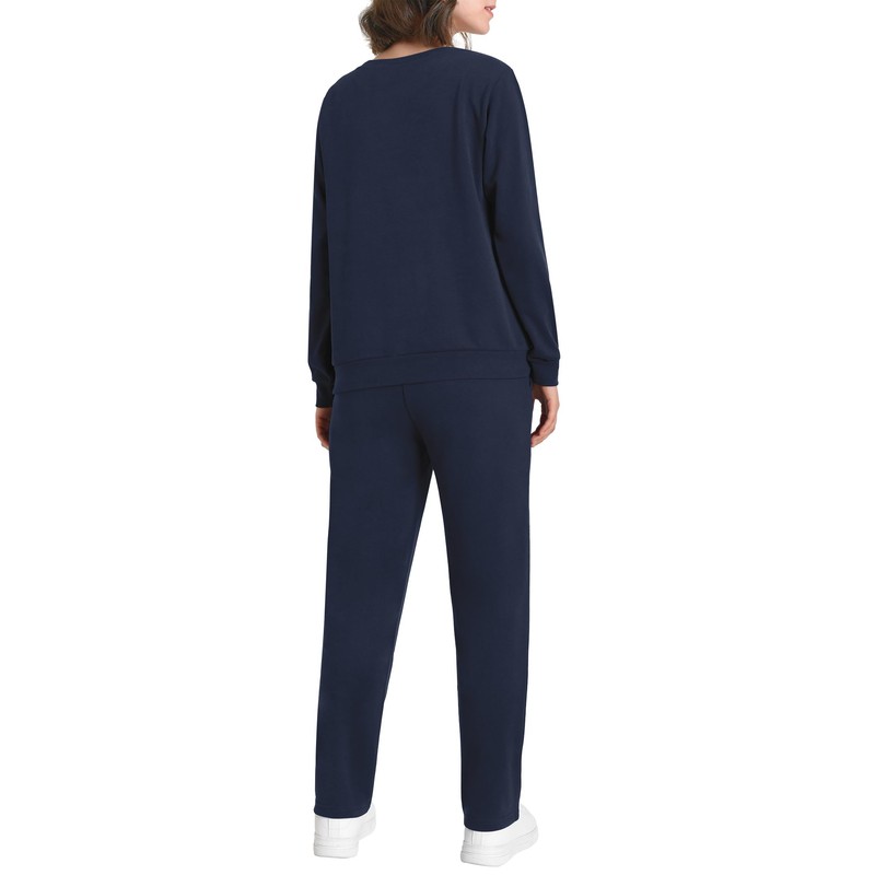 Weintee Women's Petite Sweatsuits 2 Piece Set Sweatpants and Sweatshirt