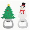Christmas Magnetic Bottle Openers, One Pack - Random Design Sent,
