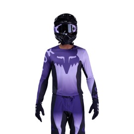 Fox Racing Men's Flexair Motocross Dirt Bike Jersey, Lilac Spire, Large