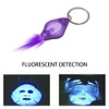 MODOAO Mini LED UV Key Fob Black Light Torch UV