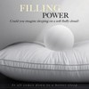 Vbvbip Soft Standard Size Bed Pillows Set of 2 -
