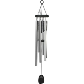 Woodstock *1-Pack* Woodstock Bell Pachelbel Canon Chime Sliver 6 Aluminum tubes 32" PCC