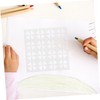 DOITOOL 16pcs Geometric Shape Stencils Drawing Stencils for DIY Painting