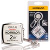 Komelon KMC-14C KeyMaster Metric Tape Measure 2-Meter/Diameter Keychain Pocket Mini
