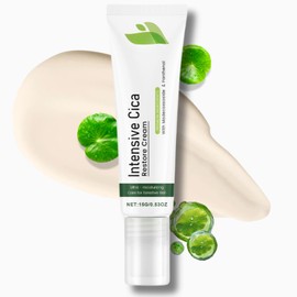 Intensive Cica Repair Cream, Centella Moisturizer Phytocin Cream Soothing Centella Asiatica Moisturizer Face, Ultra-Soothing & Hydrating Korean Care Cream for Sensitive Skin(15g/0.53oz)