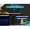 Marie´s Home Velvety Soft Cushion Covers for Side Sleeper Pillow