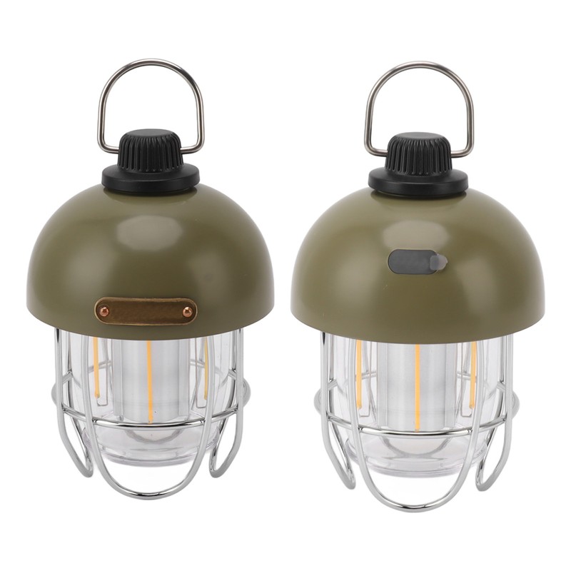 Camping Lantern Rechargeable 4500mAh Battery Powered LED Light 3 Modes