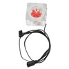 Water Cooling Flow Meter G1/4 Thread 8 Impeller 3 Way