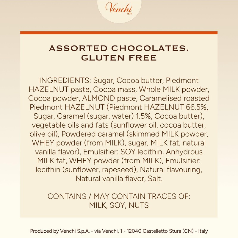 Venchi - Murrine Collection - Small Blue Hamper with Assorted