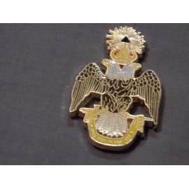 Scottish Rite 33rd Degree Eagles Masonic 2" Car Emblem Freemason Adhesive NEW