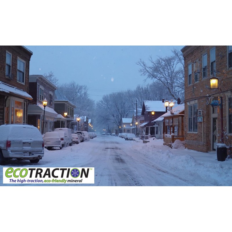 EcoTraction ET9RB All-Natural Volcanic Mineral Ice Traction Granules, 20-Pound