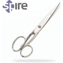 Spire Sewing All-Purpose Scissors Embroidery 18 cm Tip Made of Stainless Steel with Blunt Edges Forged with Sharp Sheath Tip Clothing, Textiles, Leather, Denim, Silk