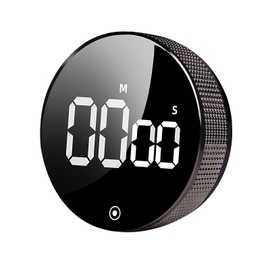 Digital Kitchen Timers for Cooking, OIHCAZ Magnetic Countdown Timers Clock with LCD Disply, Adjustable Oven Timer Stop Clock for Baking Yoga Studying Sport