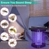 iMountek Solar Powered Electric Bug Zapper Indoor Mosquito Killer Lamp