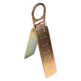 Palmer Safety Reusable Temporary Steel Roof Anchor Bracket for Industrial & Construction Use on Wood/Metal I OSHA/ANSI Compliant