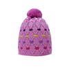 Döll Baby Girls' Knitted Bobble Hat, Red (Cyclamen 2102)
