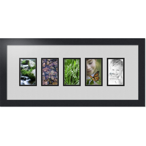Art to Frames Double-Multimat-156-756/89-FRBW26079 Collage Photo Frame Double Mat with