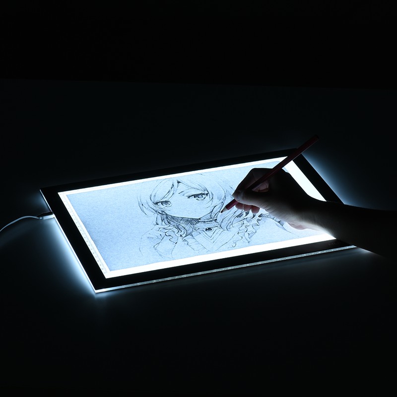 Huion L4S Protable Ultra-thin LED Light Pad Acrylic Panel LED