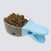 Merkts 2-in-1 Creative Duck Head Shaped Grain Shovel&Food Clip,for Sweet