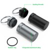 Portable Ear Plug Carrying Case, Urekt Waterproof Metal Earplug Case
