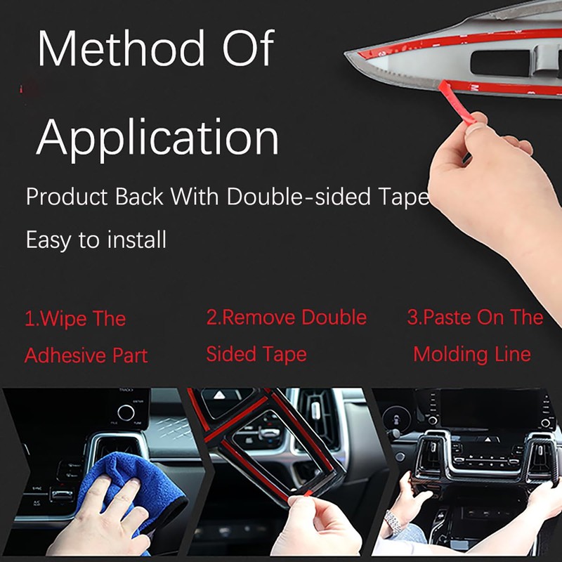 Style ABS Car Interior Door Panel Cover Inner Door Protective