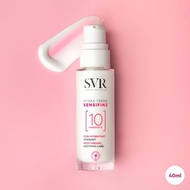 SVR Sensifine Hydra-Creme, Crema Hidratante con Textura en Gel para Piel Sensible con Pantenol, 40 ml