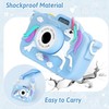 Unicorn Camera for Kids - Toddler Digital Selfie Camera with