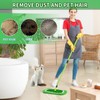 10 Pcs Dry And Wet Sweeping Cloths Mops,Reusable Mop Refill