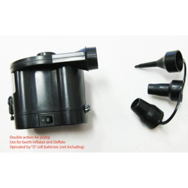 Zaltana DC air pump operated by 4 "D" cell batteries. (batteries sold seperated) APD