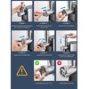 Electric Meat Grinder, Heavy Duty Meat Mincer, Sausage Stuffer Maker,