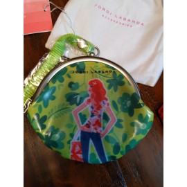 Jordi labanda Girls Kids  Women's Coin Purse Set Of Two Wallet . Jordi Labanda Red And Green