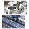 MACHSWON Spiral Flute Thread Tap M2 x 0.4mm, for Processing