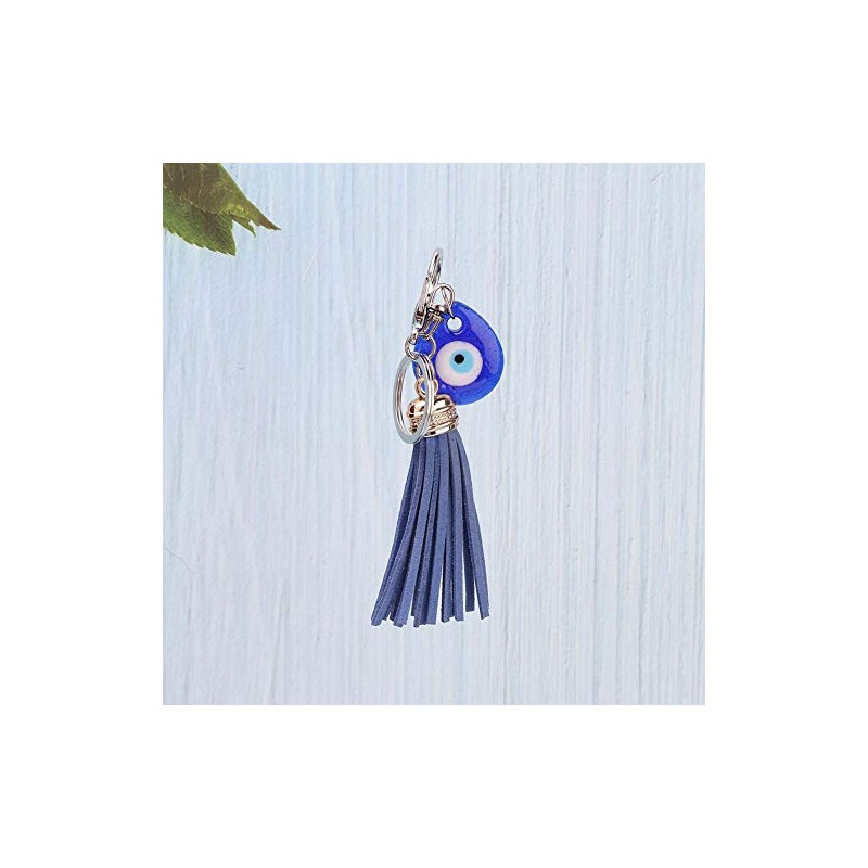 Hztyyier Turkish Eye Keyring, Nazar Boncuk Key Ring, Evil Eye