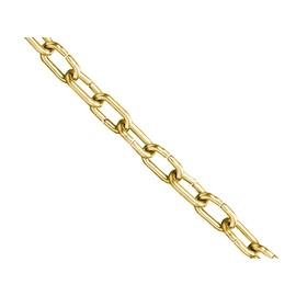 Faithfull FAICHCC1610B Polished Brass Clock Chain 1.6 mm Link Dia. x 10 m Length