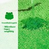 Yamepuia Frog Bathroom Rug, Bath Mat, Green, Cute, Non-Slip, Washable