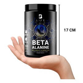 Beta Alanina D 400gr Con 200 Servicios. Beta Alanine B Life