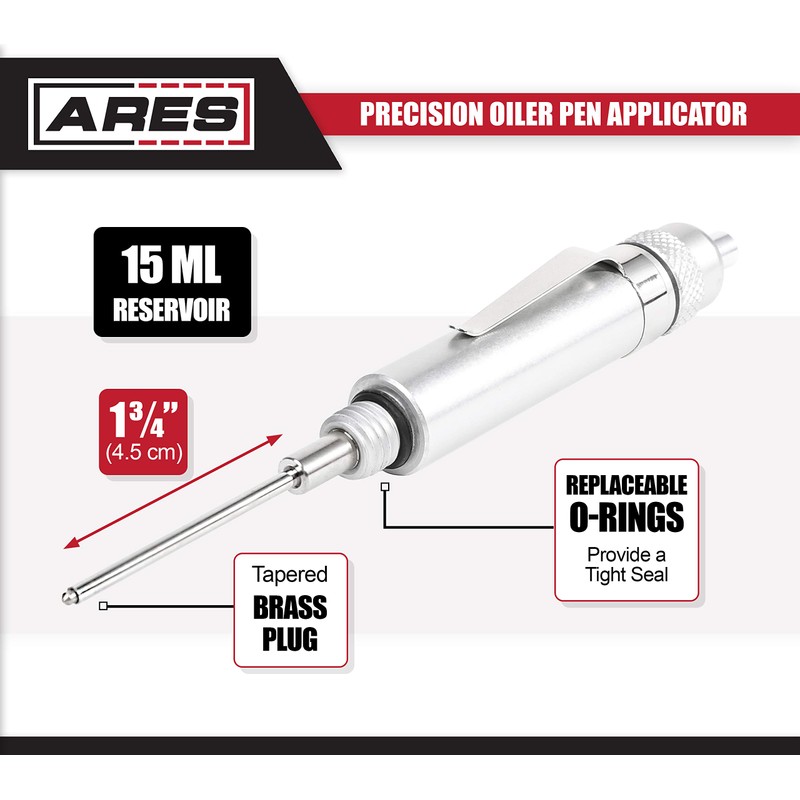 ARES 70004 - Precision Oiler Pen Applicator - Precisely Applies