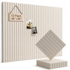 Woovio Felt Bulletin Board 48"×36" Cork Board with 60 Adhesive