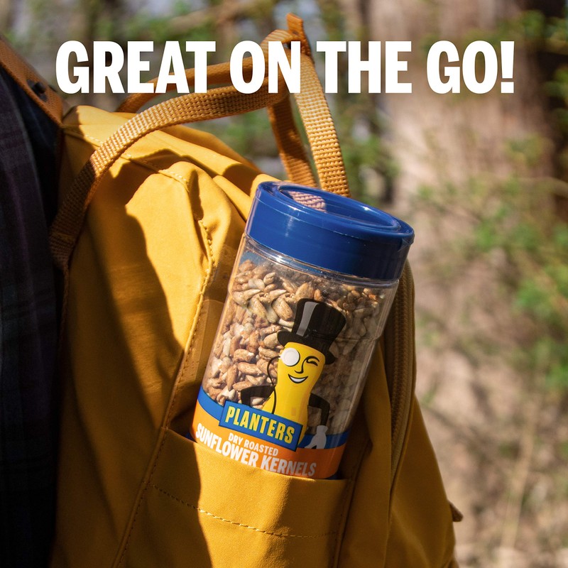 PLANTERS Pop & Pour Dry Roasted Sunflower Seeds to Eat,