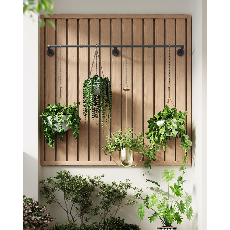 SOFITORG Plant Hanger Indoor, Hanging Planters Rod for Indoor Plants