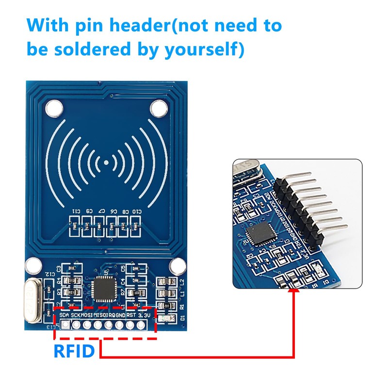 RFID Kit for Arduino, RFID IC Card Sensor Module with