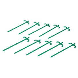 Dehner Pack of 10 24cm Foil Holders for Attaching Nets, Films etc