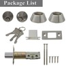 Probrico Keyed Alike Double Cylinder Deadbolt, 2 Side (Both) Keyed