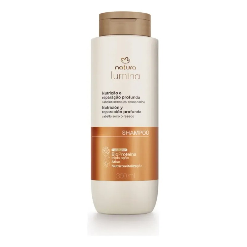 Lumina Shampoo e Condicionador Cabelos Secos 300ml cada